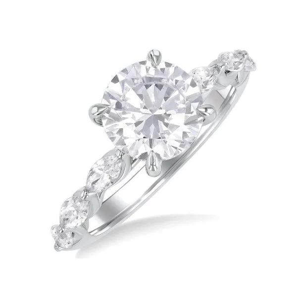 14Kt White Gold Diamond Engagement Ring Erickson Jewelers Iron Mountain, MI