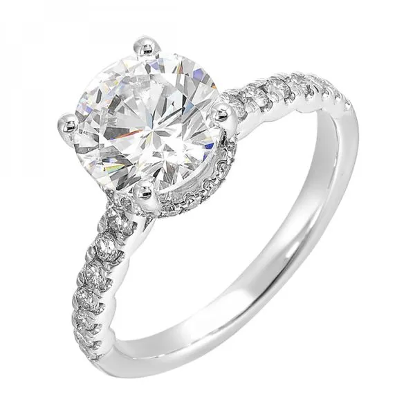 14Kt White Gold Diamond Engagement Ring Erickson Jewelers Iron Mountain, MI