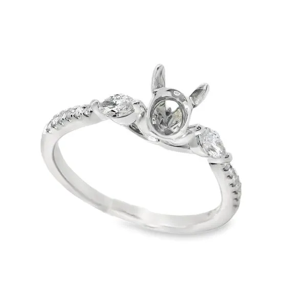 14Kt White Gold Diamond Engagement Ring Erickson Jewelers Iron Mountain, MI
