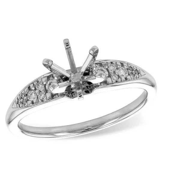 14Kt White Gold Diamond Engagement Ring Erickson Jewelers Iron Mountain, MI
