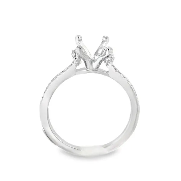 14Kt White Gold Diamond Engagement Ring Image 3 Erickson Jewelers Iron Mountain, MI