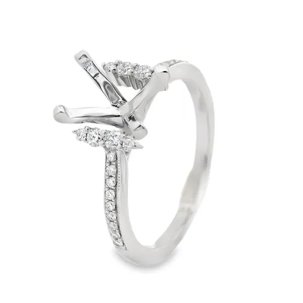 14Kt White Gold Diamond Engagement Ring Erickson Jewelers Iron Mountain, MI