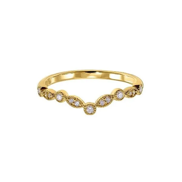 DIAMOND CONTOUR BAND Erickson Jewelers Iron Mountain, MI