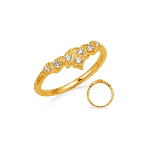 14K Yellow Gold Wedding Ring Erickson Jewelers Iron Mountain, MI