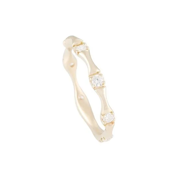 14Kt Yellow Gold Diamond Wedding Band Erickson Jewelers Iron Mountain, MI