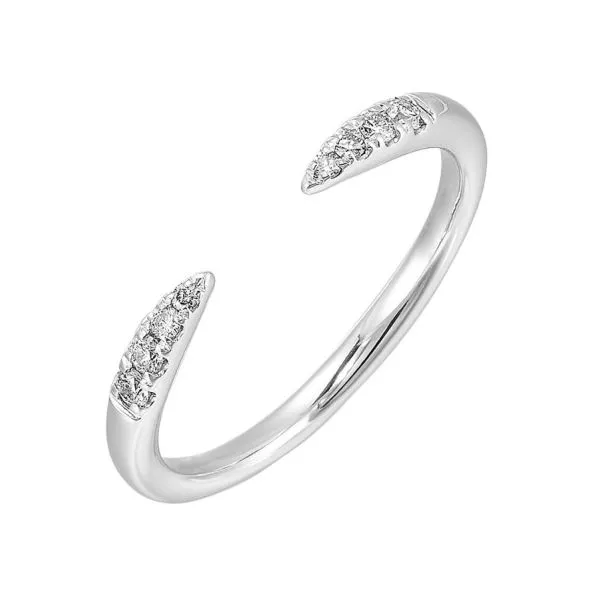 14Kt White Gold Open Diamond Ring Erickson Jewelers Iron Mountain, MI
