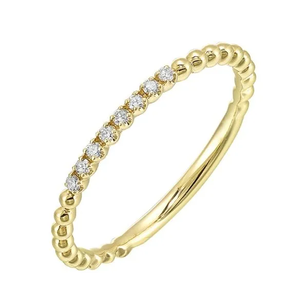14K Yellow Gold Diamond Ring Erickson Jewelers Iron Mountain, MI