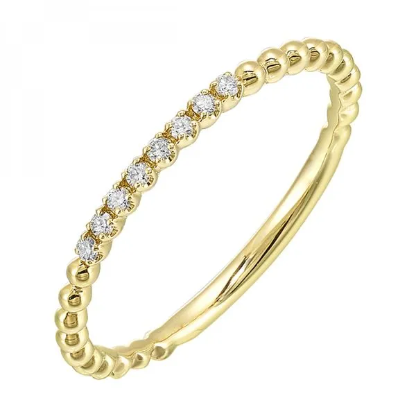 14K Yellow Gold Diamond Ring Erickson Jewelers Iron Mountain, MI
