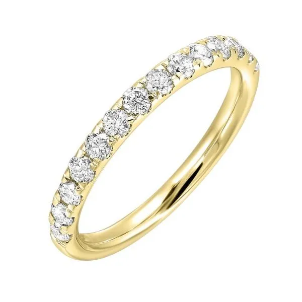 14K Yellow Gold Wedding Band Erickson Jewelers Iron Mountain, MI