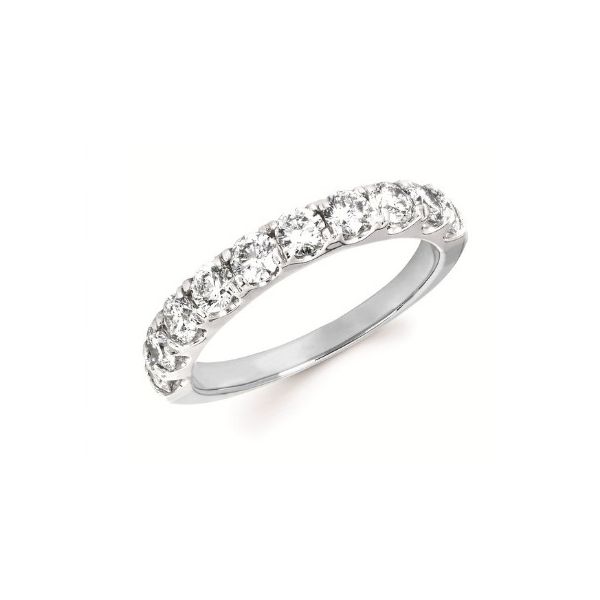 Single Row Diamond Anniversary Ring Erickson Jewelers Iron Mountain, MI