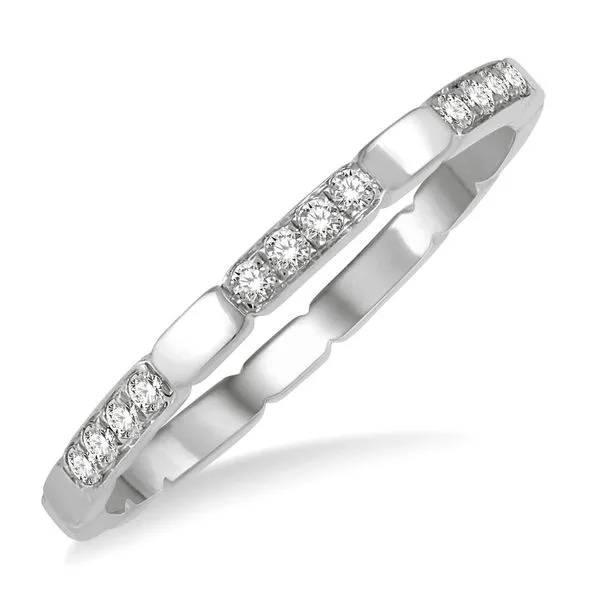 WHITE GOLD STACKABLE RING Erickson Jewelers Iron Mountain, MI