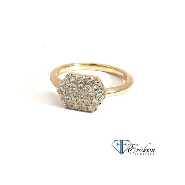 14Kt Yellow Gold Diamond Ring Erickson Jewelers Iron Mountain, MI