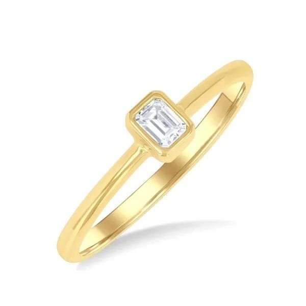 10Kt Yellow Gold Petite Diamond Fashion Ring Erickson Jewelers Iron Mountain, MI
