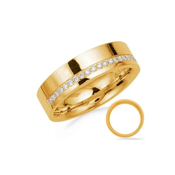 14Kt Yellow Gold Diamond Stackable Ring Erickson Jewelers Iron Mountain, MI