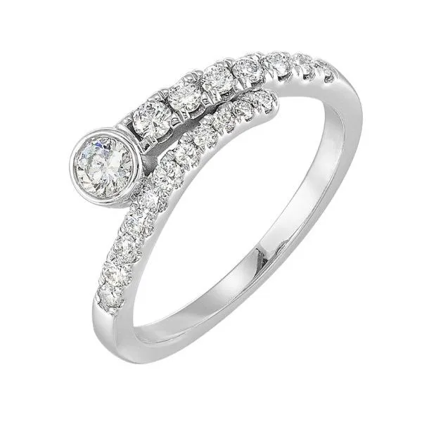 14Kt White Gold Diamond Ring Erickson Jewelers Iron Mountain, MI