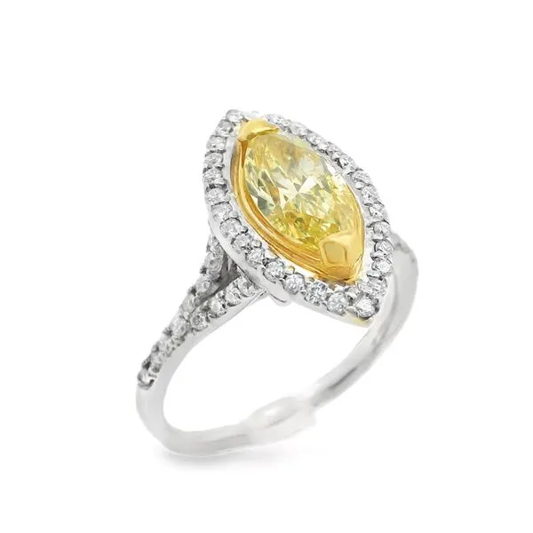 YELLOW DIAMOND RING Image 2 Erickson Jewelers Iron Mountain, MI
