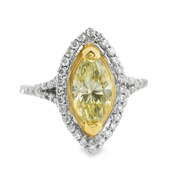YELLOW DIAMOND RING Erickson Jewelers Iron Mountain, MI