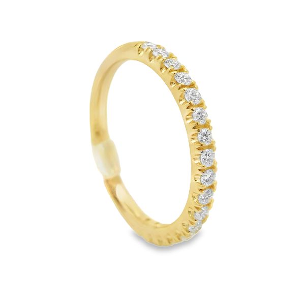 14Kt Yellow Gold Lab Grown Diamond Ring Erickson Jewelers Iron Mountain, MI