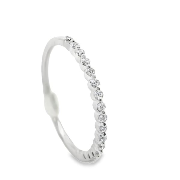 14Kt White Gold Lab Grown Diamond Band Erickson Jewelers Iron Mountain, MI