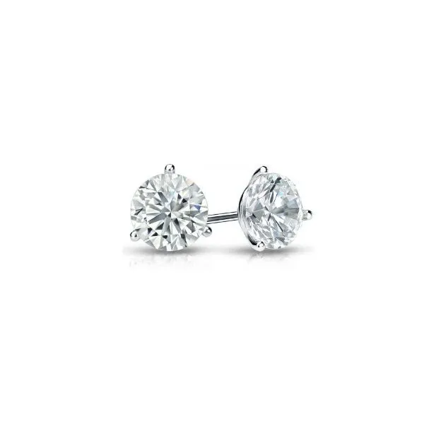 14K White Gold Earrings Erickson Jewelers Iron Mountain, MI