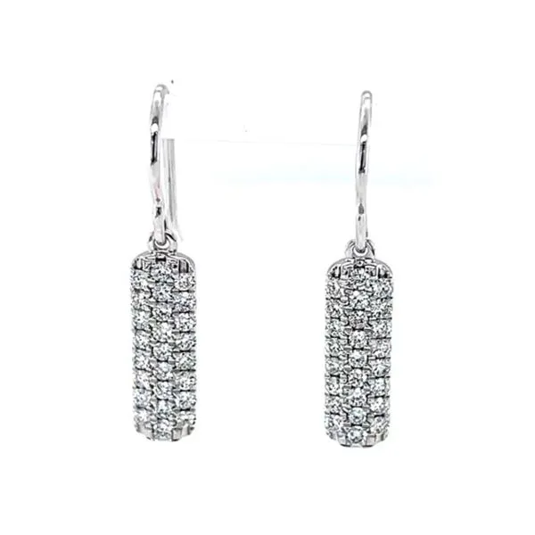 DANGLE DIAMOND EARRINGS Erickson Jewelers Iron Mountain, MI
