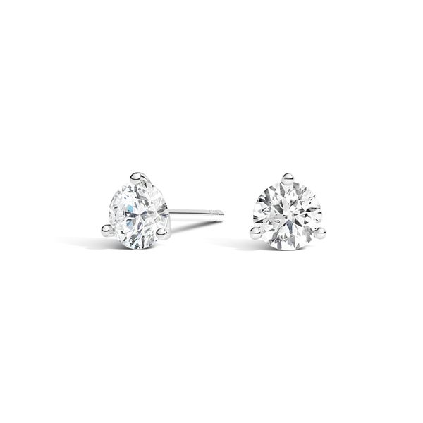 14Kt White Gold Diamond Studs Erickson Jewelers Iron Mountain, MI