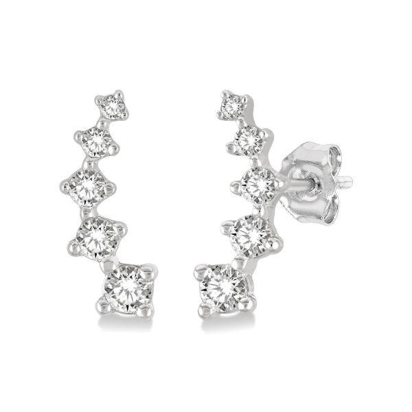 10KW CLIMBER EARRINGS Erickson Jewelers Iron Mountain, MI