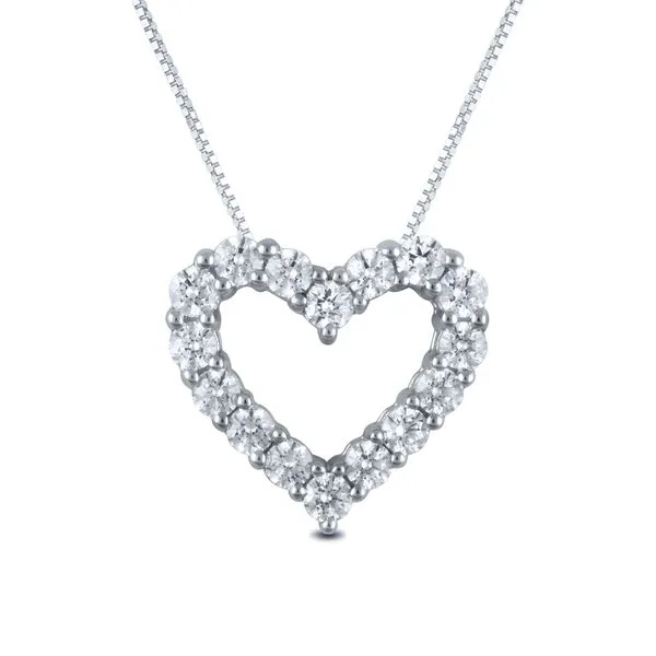 LAB GROWN DIAMOND HEART PENDANT Erickson Jewelers Iron Mountain, MI