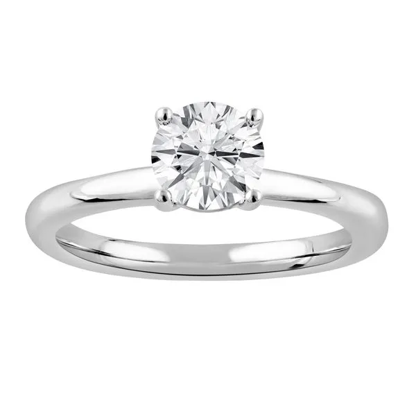 14Kt White Gold Lab Grown Diamond Solitaire Ring Erickson Jewelers Iron Mountain, MI