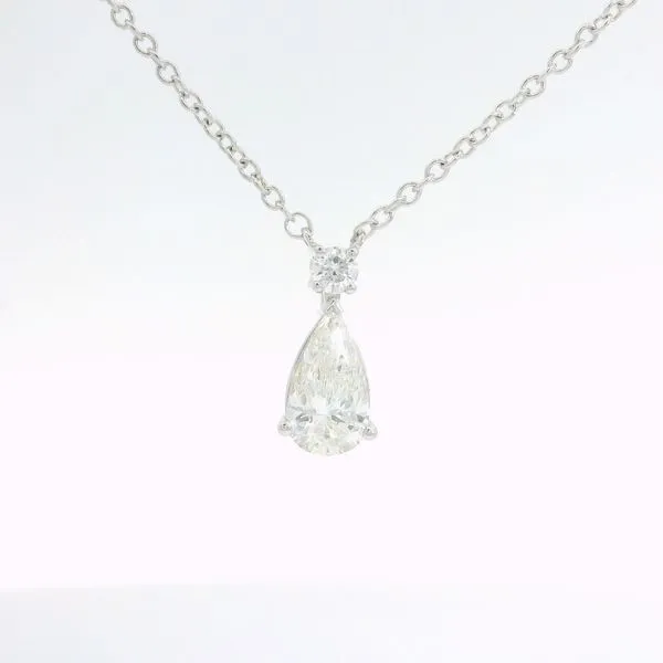 14Kt White Gold Lab Grown Diamond Necklace Erickson Jewelers Iron Mountain, MI