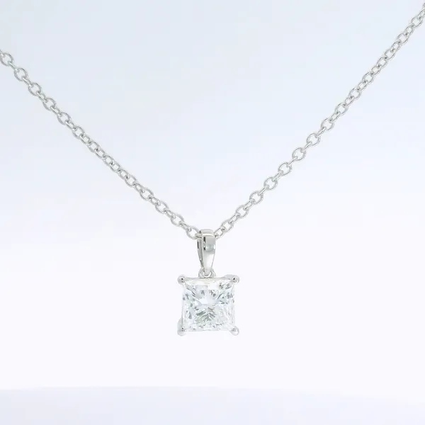 14Kt White Gold Diamond Necklace Erickson Jewelers Iron Mountain, MI