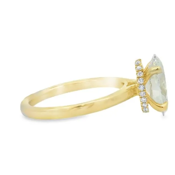 14Kt Yellow Gold Lab Grown Diamond Engagement Ring Image 2 Erickson Jewelers Iron Mountain, MI