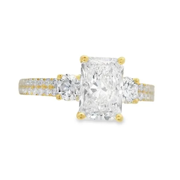 14Kt Yellow Gold Lab Grown Diamond Engagement Ring Erickson Jewelers Iron Mountain, MI
