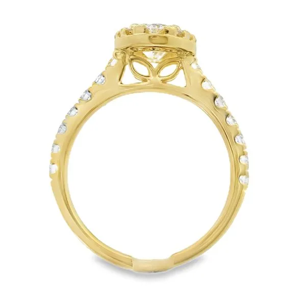 14Kt Yellow Gold Lab Grown Diamond Engagement Ring Image 2 Erickson Jewelers Iron Mountain, MI