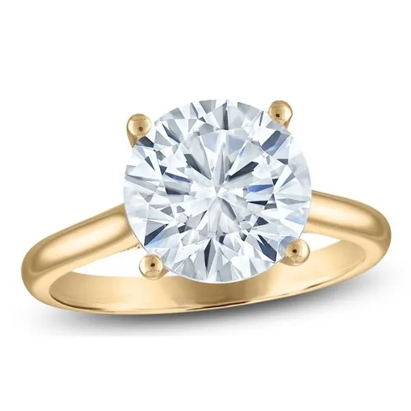 14Kt Yellow Gold Lab Grown Diamond Engagement Ring Erickson Jewelers Iron Mountain, MI