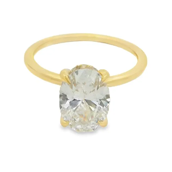 14Kt Yellow Gold Lab Grown Diamond Engagement Ring Erickson Jewelers Iron Mountain, MI