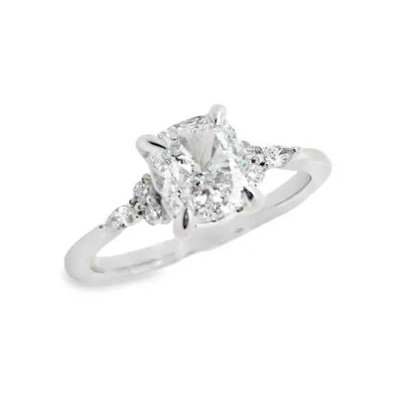 14Kt White Gold Lab Grown Diamond Engagement Ring Erickson Jewelers Iron Mountain, MI