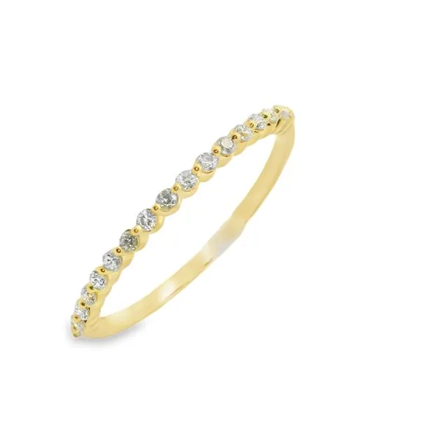 14Kt Yellow Gold Lab Grown Diamond Band Erickson Jewelers Iron Mountain, MI