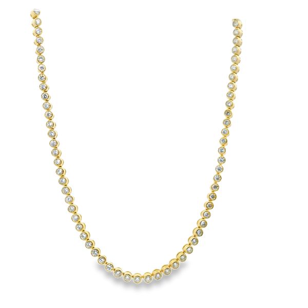 LAB GROWN DIAMOND TENNIS NECKLACE Erickson Jewelers Iron Mountain, MI