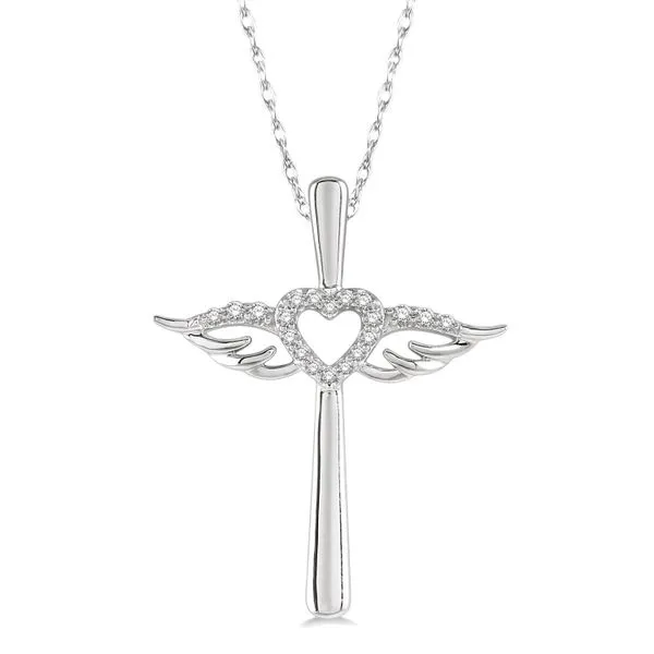 DIAMOND CROSS PENDANT Erickson Jewelers Iron Mountain, MI