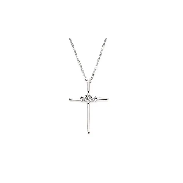 Diamond Cross Pendant Erickson Jewelers Iron Mountain, MI