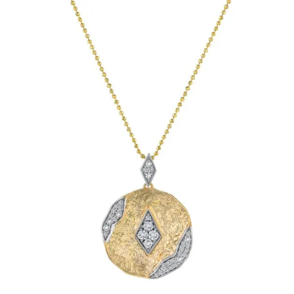 14Kt Yellow Gold Diamond Necklace Erickson Jewelers Iron Mountain, MI