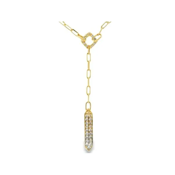 14Kt Yellow Gold Diamond Necklace Erickson Jewelers Iron Mountain, MI