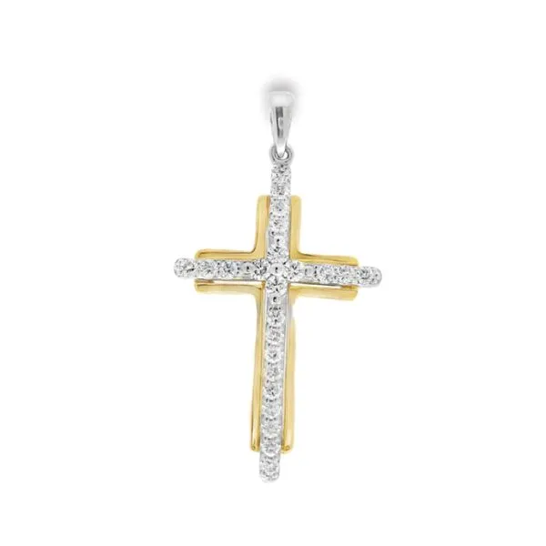 DIAMOND CROSS PENDANT Erickson Jewelers Iron Mountain, MI