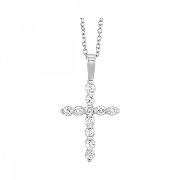DIAMOND CROSS NECKLACE Erickson Jewelers Iron Mountain, MI