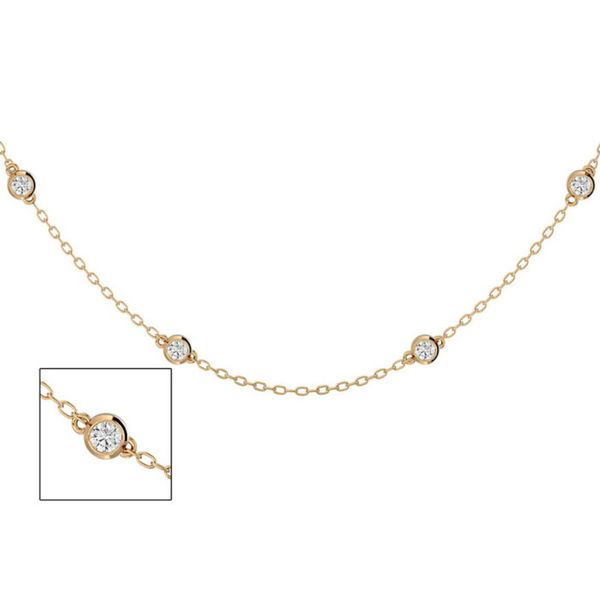 DIAMONDS BY THE YARD NECKLACE Erickson Jewelers Iron Mountain, MI