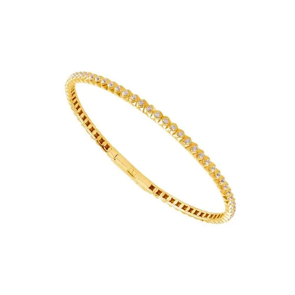 14Kt Yellow Gold Diamond Bracelet Erickson Jewelers Iron Mountain, MI