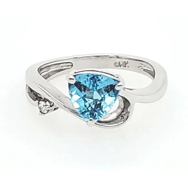 Blue Topaz Ring Erickson Jewelers Iron Mountain, MI