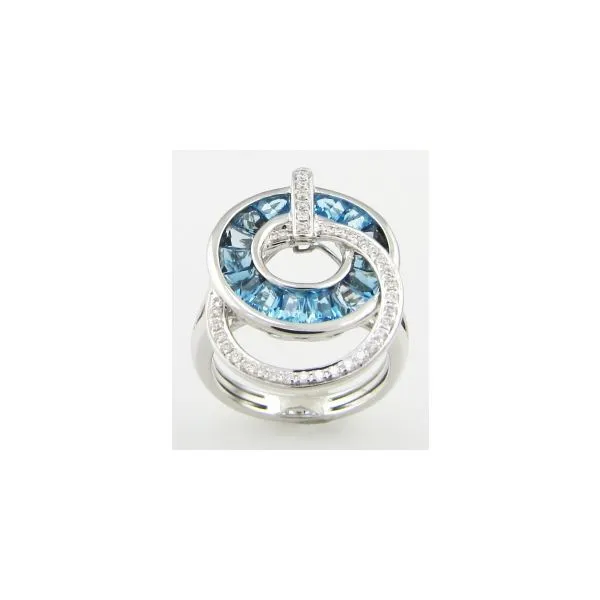 BLUE TOPAZ RING Erickson Jewelers Iron Mountain, MI