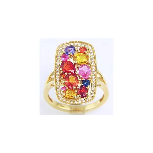 MULTI- COLOR RING Image 2 Erickson Jewelers Iron Mountain, MI
